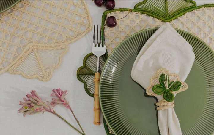 Melisse Handwoven Iraca Palm Placemat