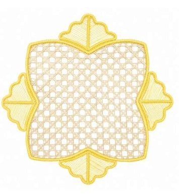 Melisse Handwoven Iraca Palm Placemat
