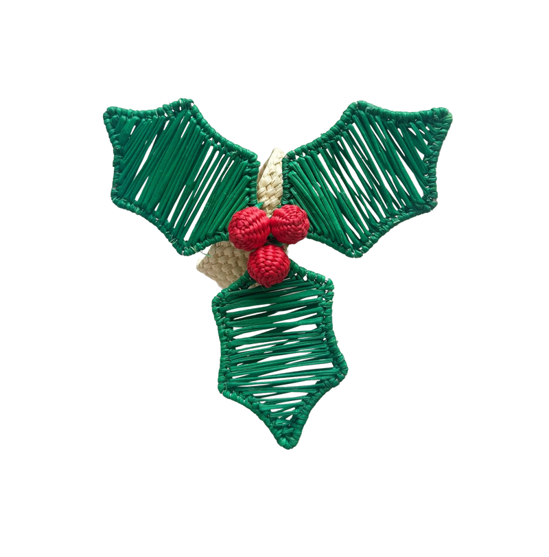 Christmas Holly Berry Napkin Ring - Holiday Edition
