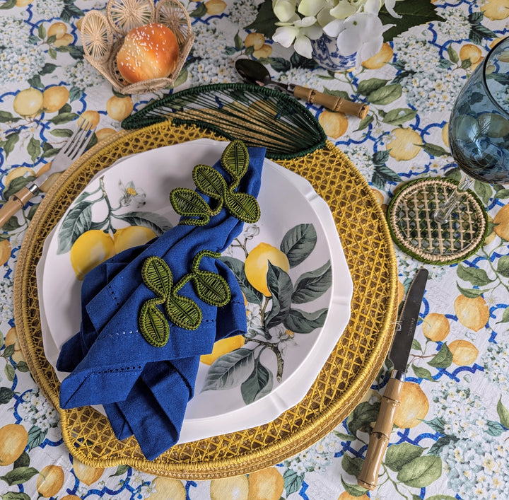 Lemon Woven Placemat