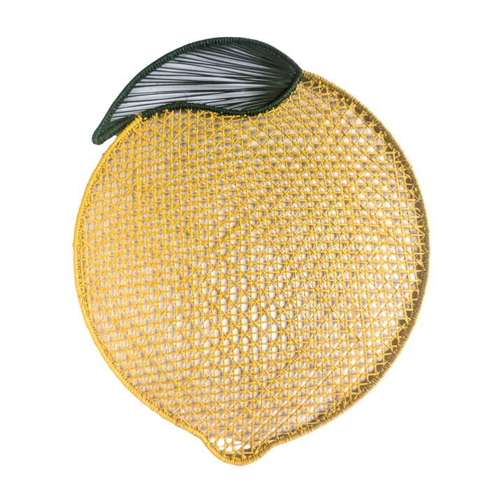 Lemon Woven Placemat