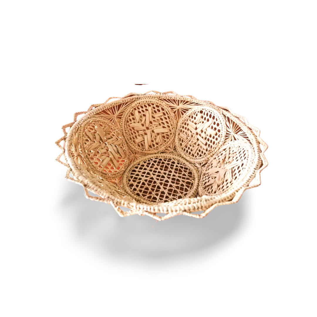 Starburst Woven Bread Basket