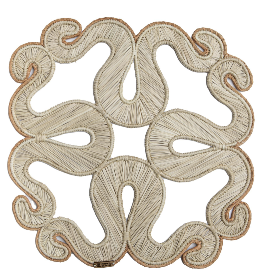 Waves Iraca Woven Placemat