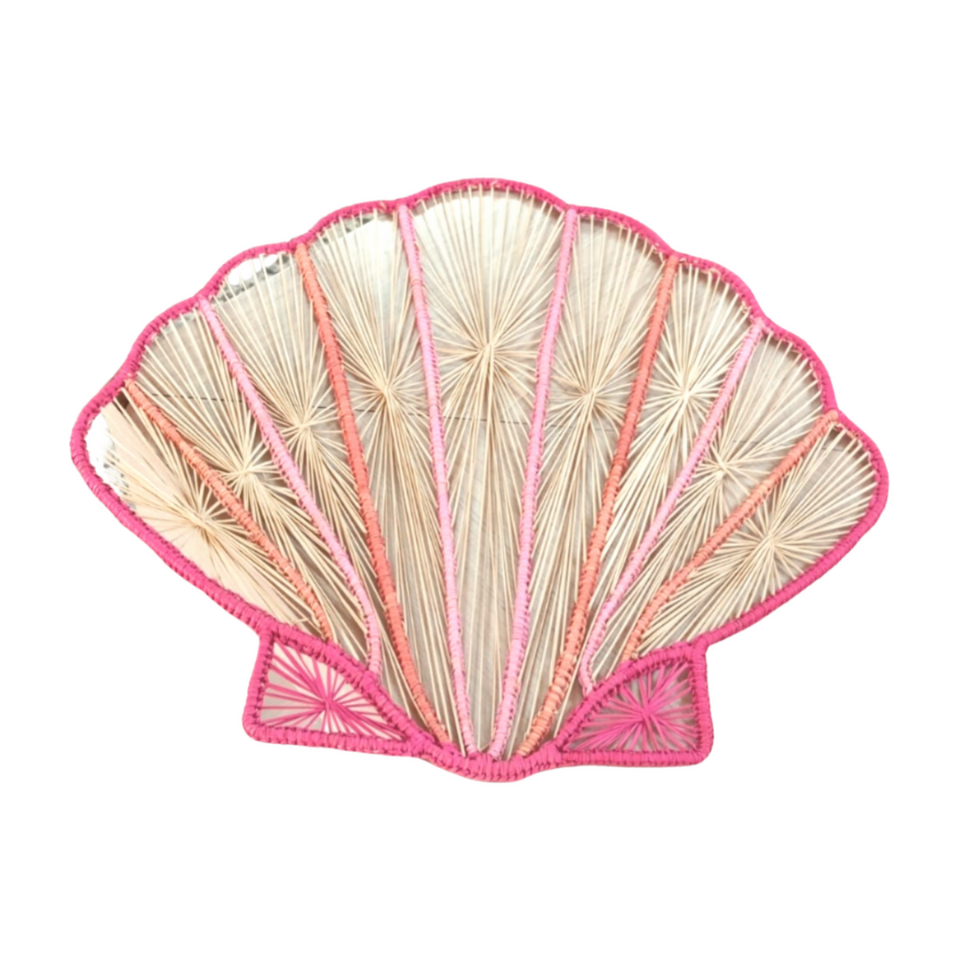 Seashell-shaped Woven Placemat