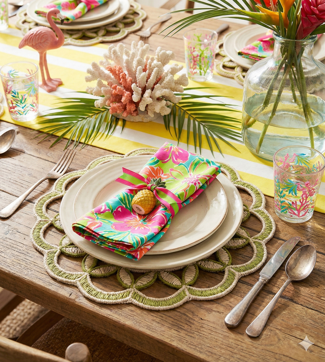 Silvester Handwoven Iraca palm Placemat