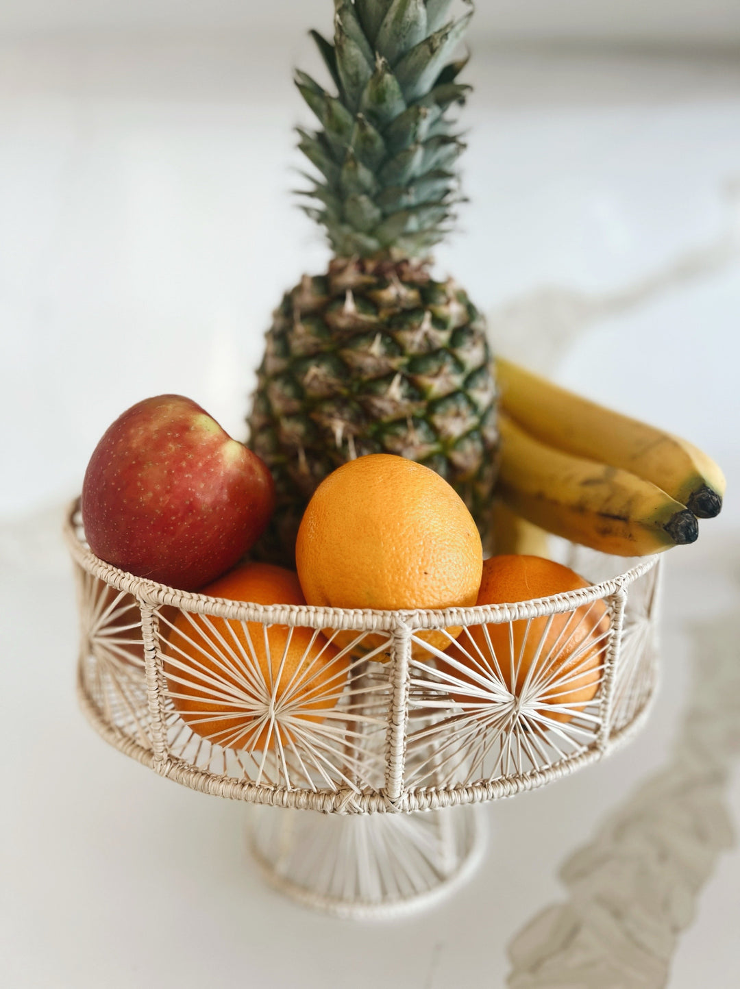 Woven Fruit Stand