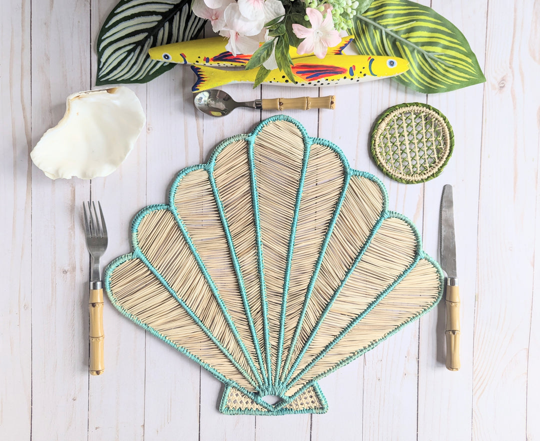 Shell Woven Placemat