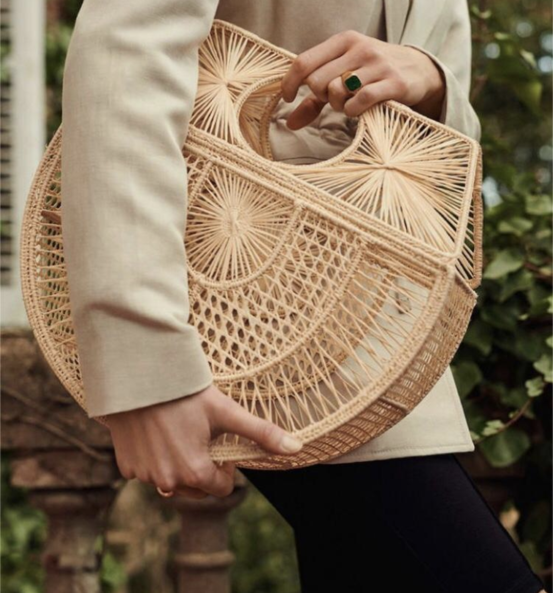 Sunny Days Woven Purse