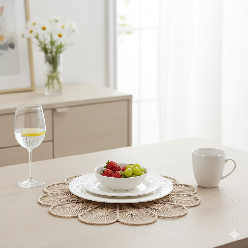 Camilla Handwoven Iraca Palm Placemat