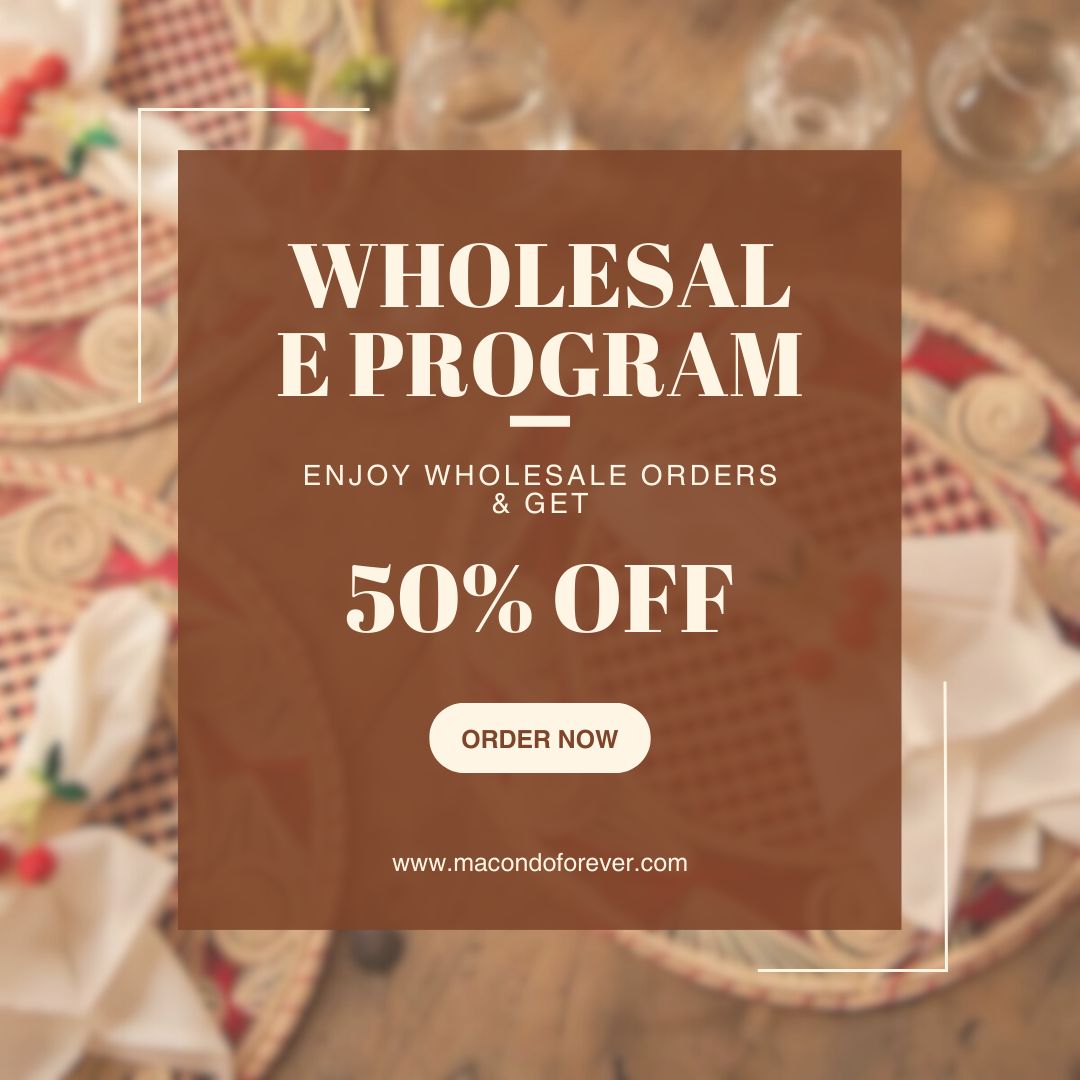 Marell Handwoven Round Iraca Palm Placemat