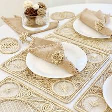 Caracoli Square Woven Placemat